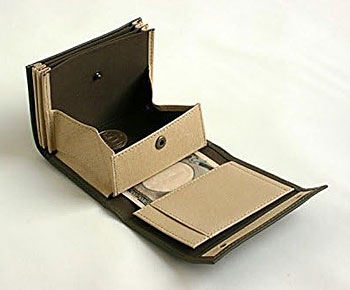 エムピウ二つ折り財布mf2p25のデザイン