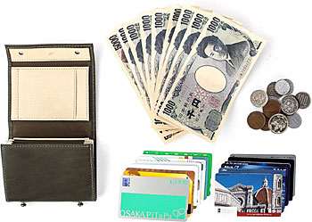エムピウ二つ折り財布mf2p25のサイズのイメージ